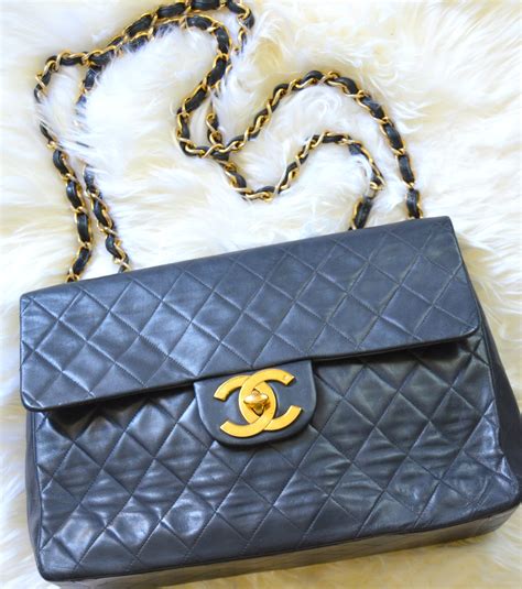 chanel maxi jumbo single flap|Chanel vintage single flap.